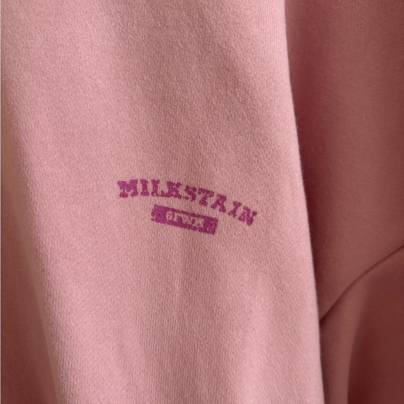 Milkstain Pink Hoodie - Picture 4 of 5